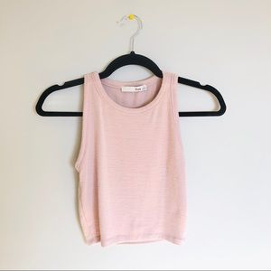 ARITZIA WILFRED FREE pink tank
